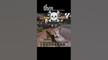 Minecraft server hacked 😱 #minecraft #hacked #hacker #server #shorts