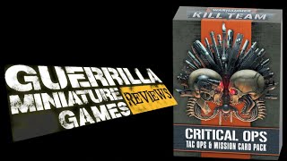 GMG Reviews - Kill Team - Critical Ops by Games Workshop