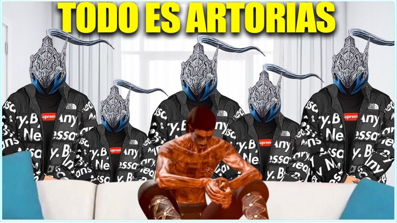 DARK SOULS PERO TODO ES ARTORIAS XD