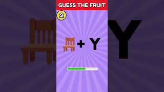 Can You Guess The Fruits? | Brain Booster | #quiz #challengeyourmind #trivia #riddlesolvers screenshot 5