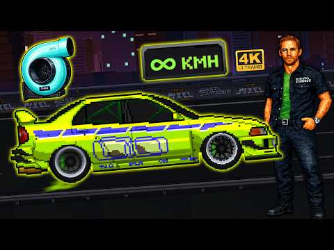 I Built The Iconic Paul Walker 2002 Mitsubishi Lancer Evolution in Pixel Car Racer!