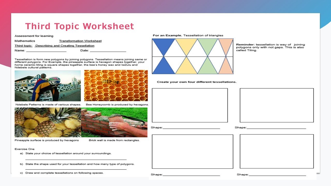 1st Year Teacher | Grade 4 Maths Lesson Planning with Worksheet and Hands  on Activities