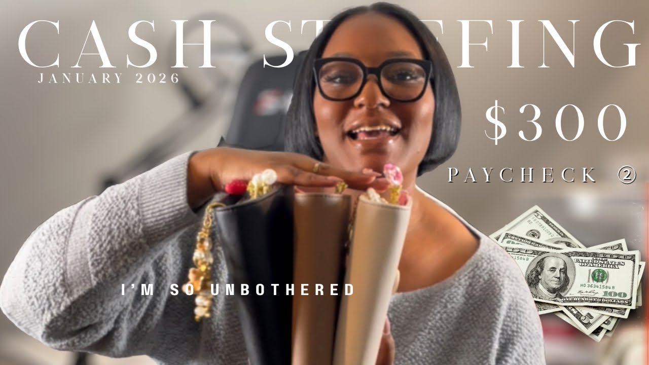 $200k+ in Debt | January ② ❄️|Cash Envelope Beginner | letting go of financial pressure 