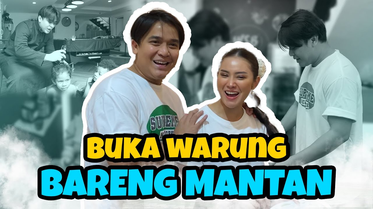 BILLY DAN DEVINA MENJADI PELAYAN WARUNG KAKI LIMA !!!