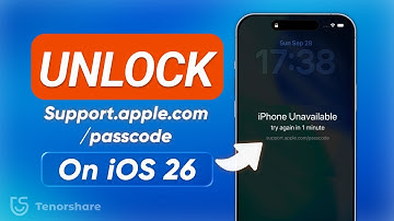 How to Unlock iPhone Stuck on Support.apple.com/passcode (iOS 26 Guide)