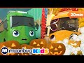 Zombie Buster (Halloween) | Kinderlieder und Cartoons | Go Buster | Moonbug Kids Deutsch