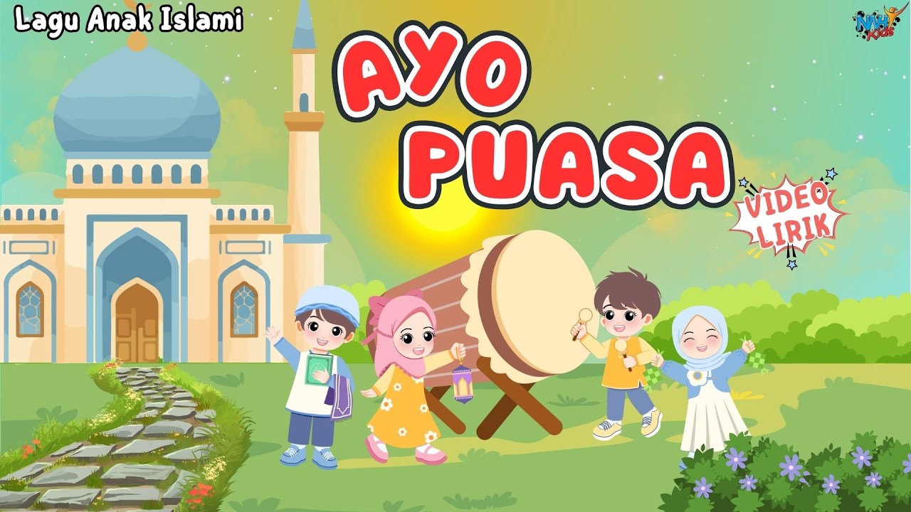 Ayo Puasa | Lagu Anak Islami (Video Lirik) @NWHYKids