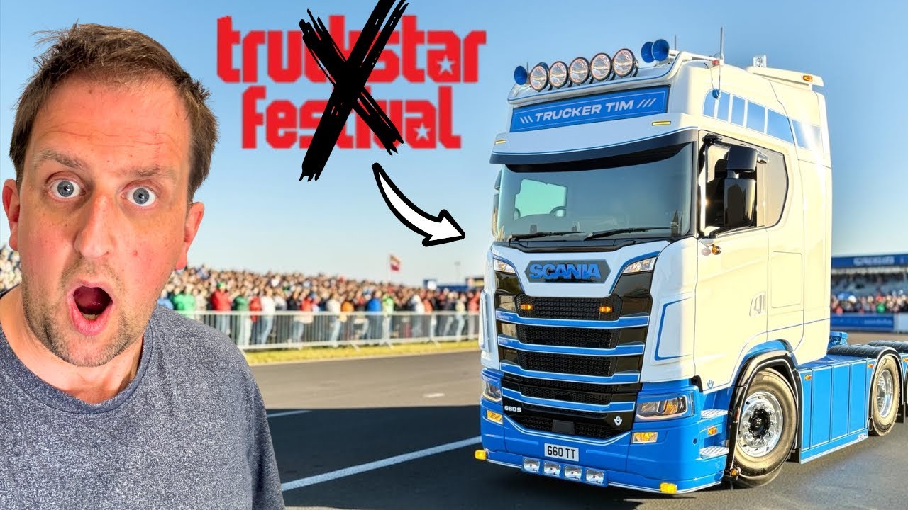 I MESSED UP!! I DON’T THINK MY SCANIA V8 WILL MAKE TRUCKSTAR ASSEN THIS YEAR!