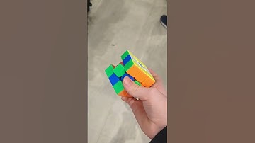 how to do the checkerboard pattern on the Rubik