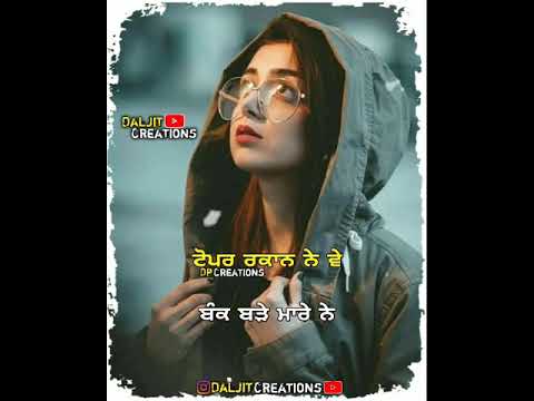 Splendor | Satbir Aujla | Whatsapp Status | Latest Punjabi Song Status Video 2020