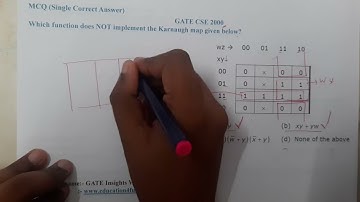 GATE CSE 2000 || Digital Electronics || GATE Insights Version: CSE