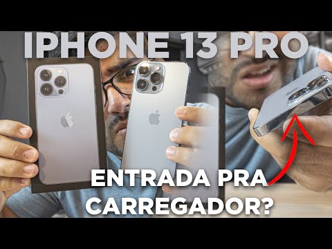 CHEGOU! IPhone 13 PRO 256GB! Vem entrada pra CARREGAR? NÃO MUDOU NADA AFINAL? Unboxing+Teste CÂMERA