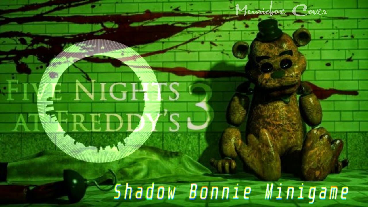 Shadow Bonnie in Five Nights at Freddy's 3?! (FNAF 3) 