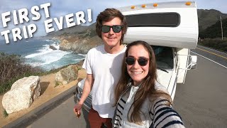 CALIFORNIA VAN LIFE IN OUR COMPLETELY RENOVATED TOYOTA DOLPHIN RV || PACIFIC GROVE + BIG SUR