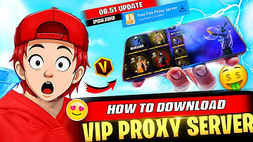 OB51 UPDATE PROXY SERVER 100% REAL 💯😱🔥 | Free Fire New Proxy Server || Proxy Server Free Fire 