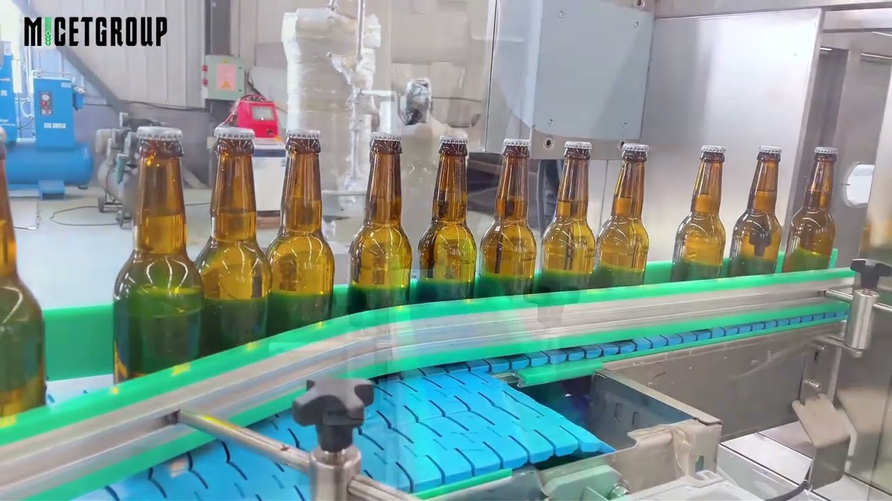 Automatic Bottle Filling Line for Beer & Beverage | High Efficiency Bottling System