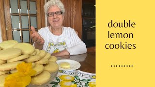Double Lemon Cookies (e73)