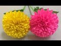 How to Make Beautiful Flower with Paper - Making Paper Flowers Step by Step - DIY Paper Flowers