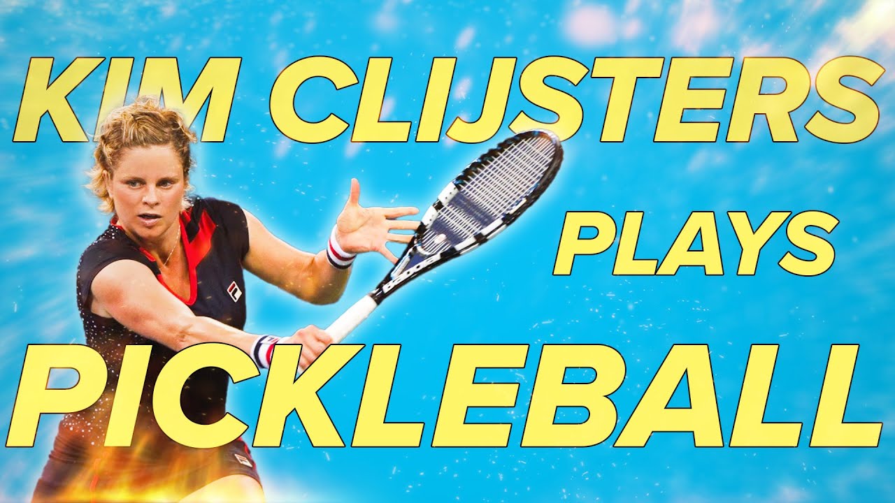 Former Tennis Champion Kim Clijsters Good at Pickleball?