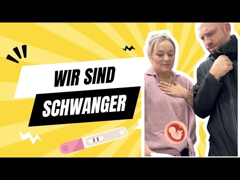 WIR SIND SCHWANGER 🥺 | BABY NUMMER 4 🤰| UNSERE REAKTION 🤣