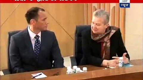 US Ambassador Nancy Powell meets Narendra Modi