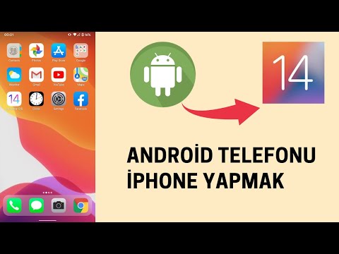 Android Telefonu İphone Yapma - Telefonunu Nasıl İphone Gibi Yaparsın - Launcher IOS 14