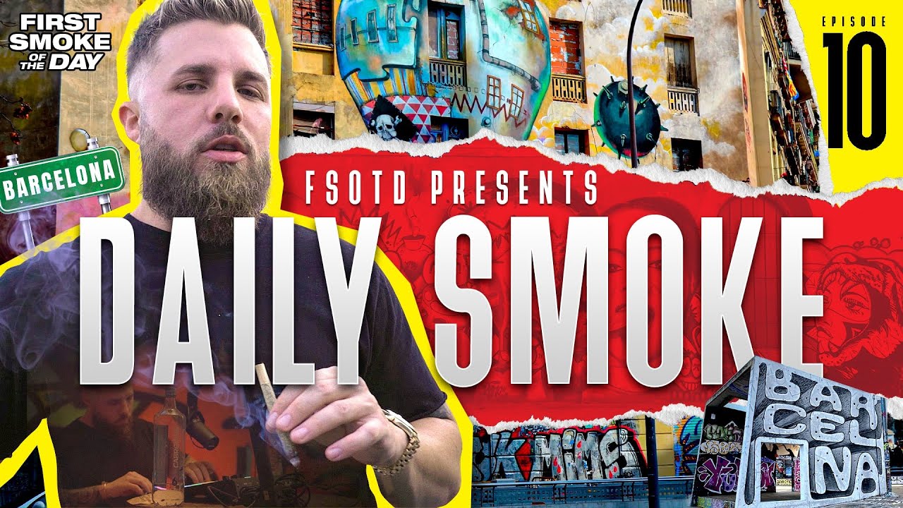 BARCELONA TOUR 2021 | FIRST SMOKE OF THE DAY THROWBACK TO EURO SERIES