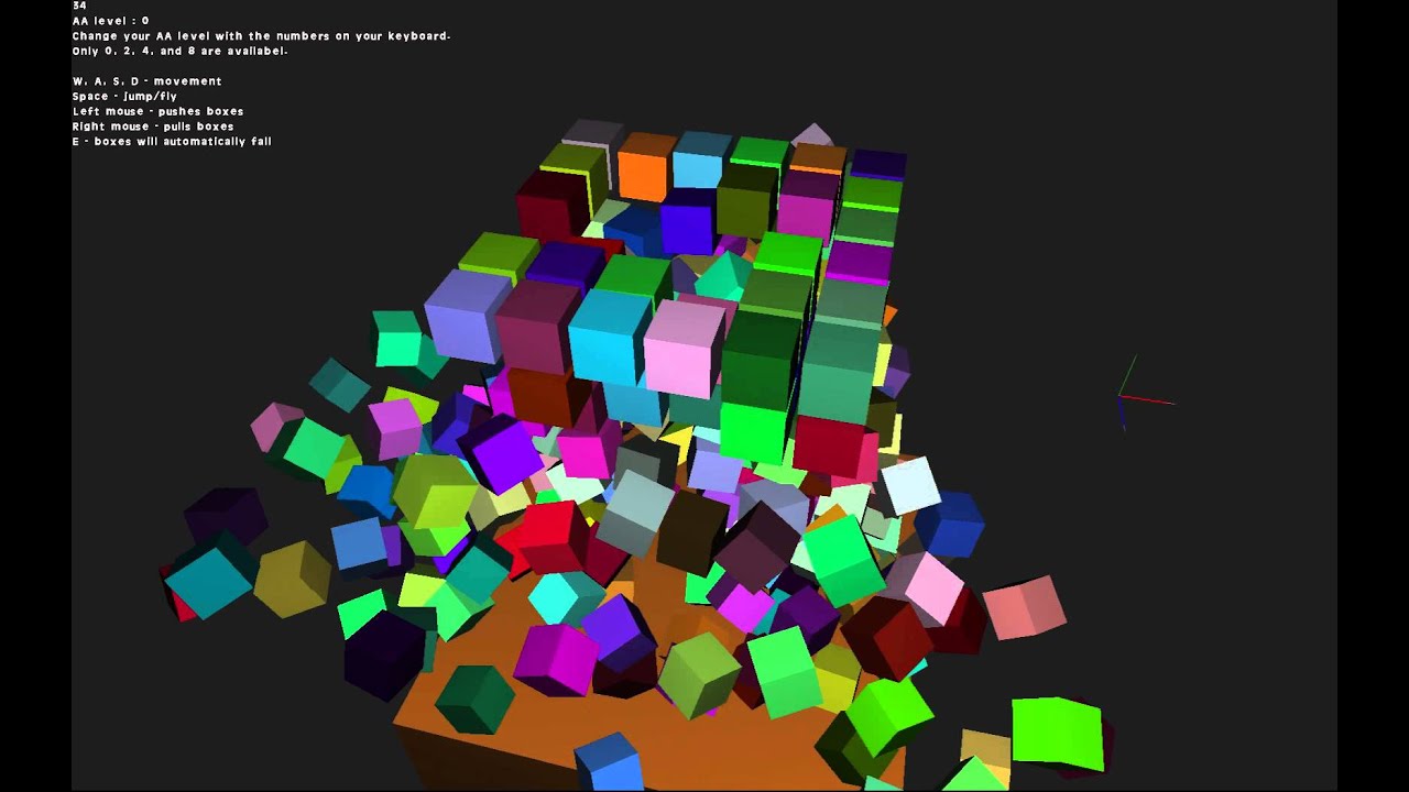 Game Maker Studio mass physics demo [download] YouTube