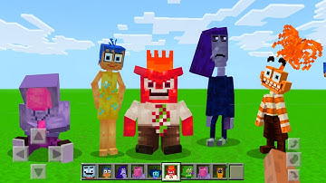 New Inside Out 2 Mod in Mcpe