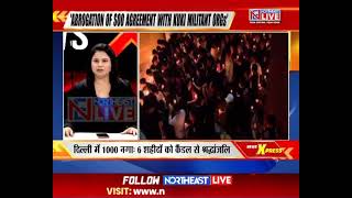 Naga Community Holds Candlelight Vigil In Delhi, Demand Justice For 6 Nagas Killed By Kuki Militants