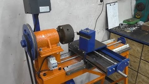 Mini Lathe tailstock modification  adding fine adjustments(part 1)