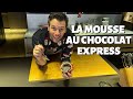 Recette de norbert  la mousse au chocolat express et croquante 