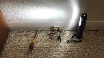 Crackle On Phone Line Directly On Telstra Lead In Cable.