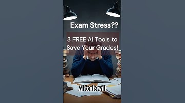 3 FREE AI Tools Every Student Must Use before 2025 Ends📚🔥 #AI #Students #StudyTips #AITools #Exams
