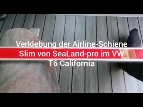 Airlineschienen VW California zur Befestigung von verschiedenen