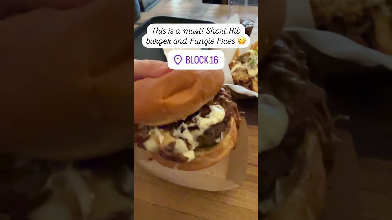 Omaha Nebraska! Block16 a must try. 