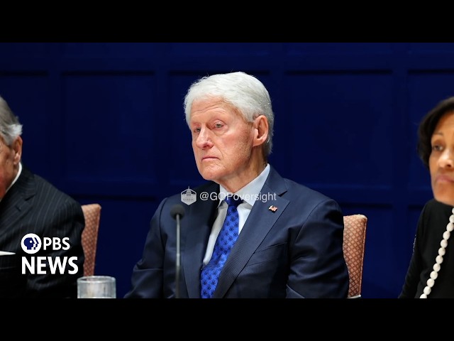 WATCH: Bill Clinton's full deposition on Jeffrey Epstein ties before House Oversight panel