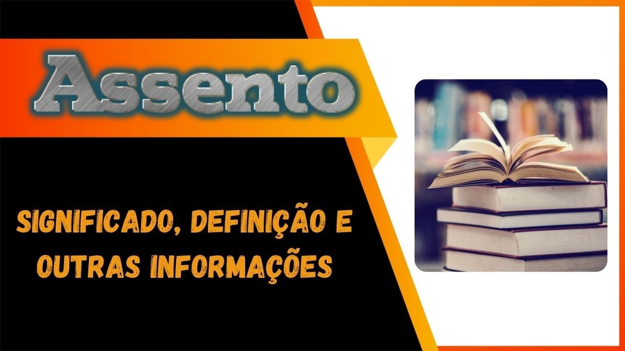 Assento: Significado, Definição, Sinônimo e Outras Informações - YouTube