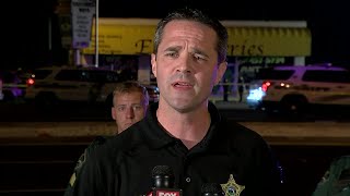 Press Conference: Man shot at after firing pellet gun at Pasco deputies