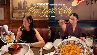 I got the HARDEST reservations in NYC.. was it worth it?