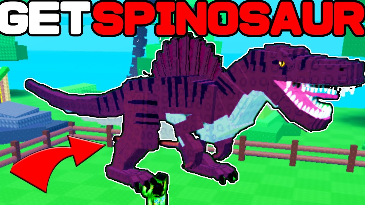 HOW TO GET SPINOSAURUS in RAISE ANIMALS UPDATE | HOW TO GET DNA EASY | ROBLOX