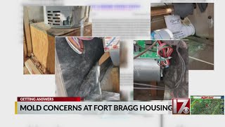 Mold concerns for housing on post at Fort Bragg