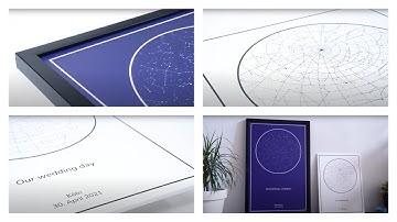 Custom Star Map | CanvasOnSale.com