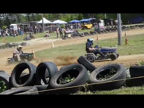 Mod X fast paced Lawnmower Racing in Richmond Corner,NB,May 31,2026.
