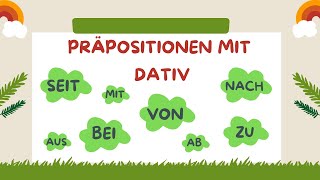 Präpositionen mit Dativ | Deutsch lernen