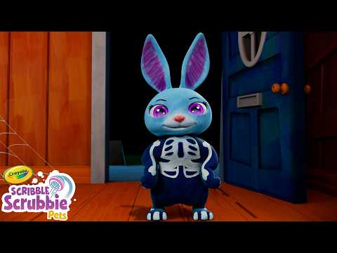 The Best Halloween Costume! | Crayola Scribble Scrubbie | Funny Cartoons for Kids