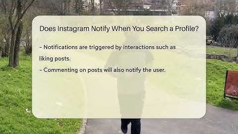 Does Instagram Notify When You Search a Profile? - Everyday-Networking