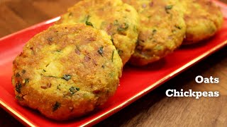 Healthy Breakfast Recipe | snacks recipe | chickpeas cutlet