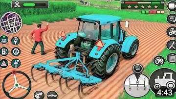 Modern Tractor Farming Driving Simulator 3D - New Tractor Games - Android Gameplay 