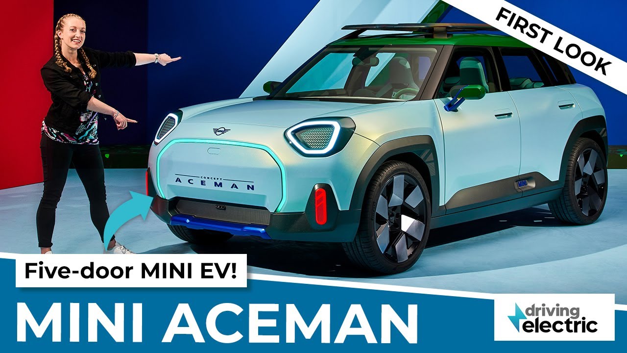 New MINI Aceman: First-look at electric crossover arriving in 2024 –  DrivingElectric 